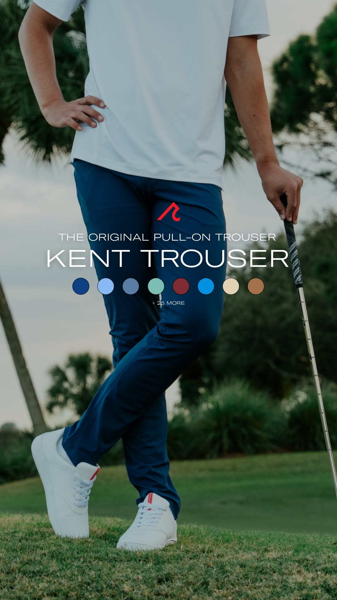 OG Pull On Trouser Navy