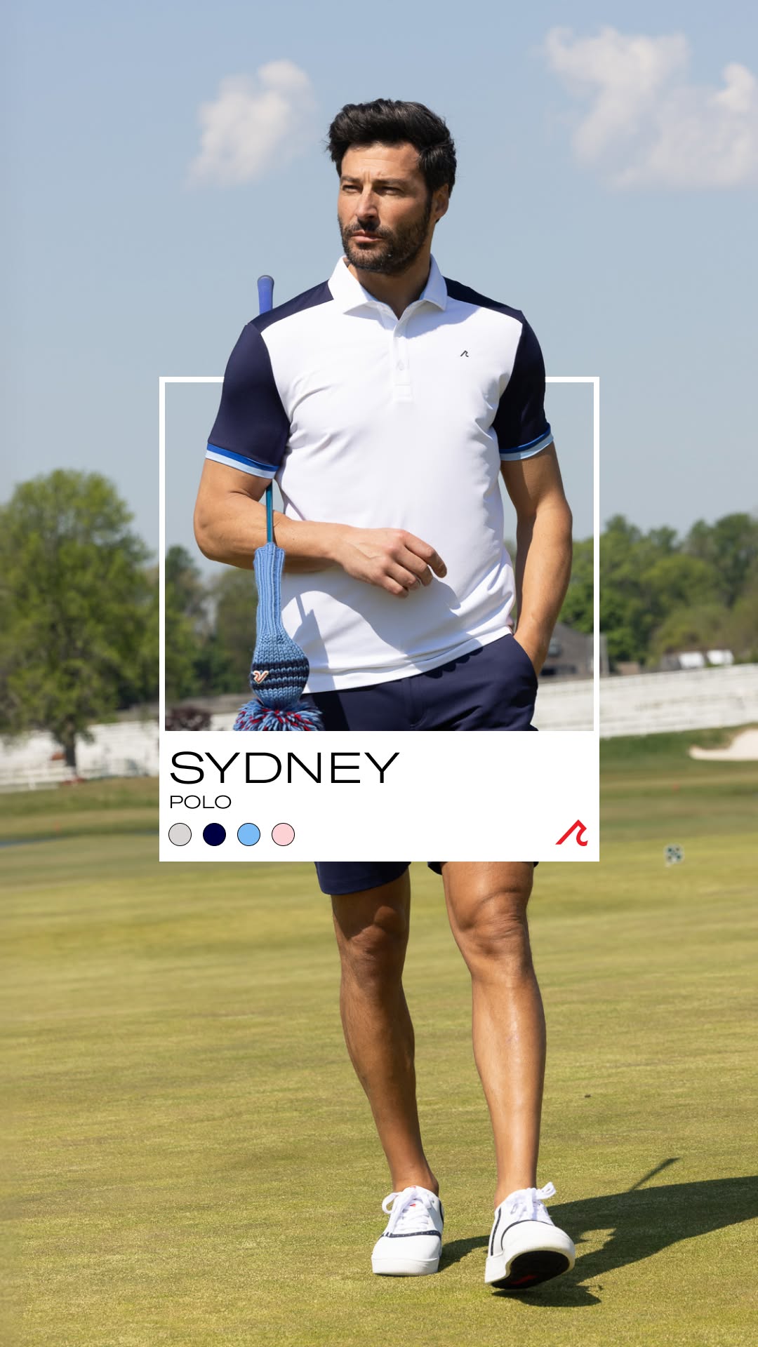 Sydney Polo Walking Pantone